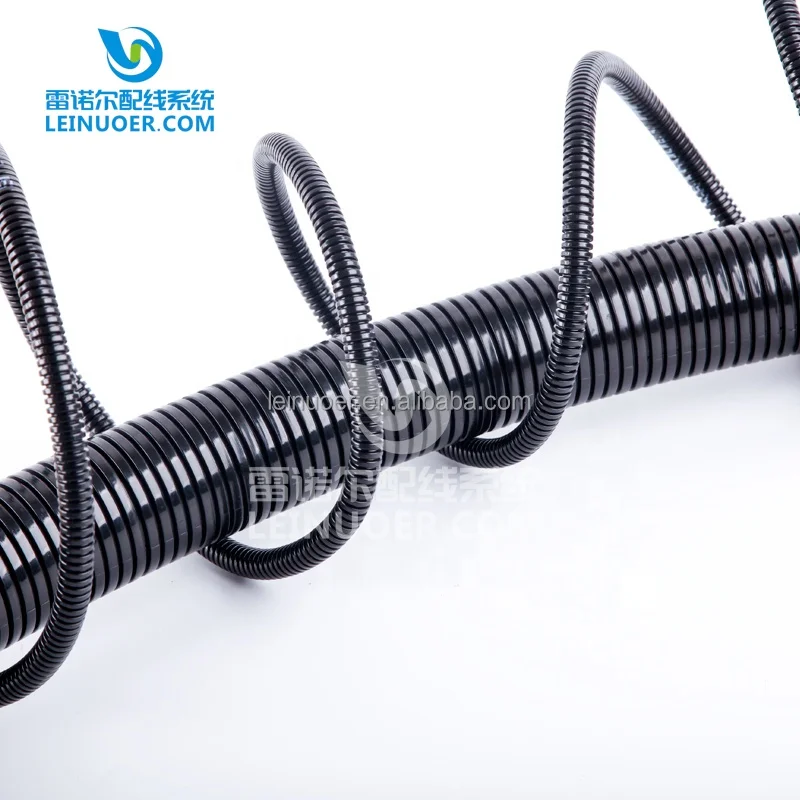 25.0mm diameter nylon pipe plastic flexible conduit fire resistant Nylon flexible conduit hose