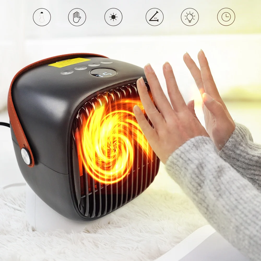 Портативный мини-обогреватель быстрый нагрев тихий электрический нагреватель теплого воздуха