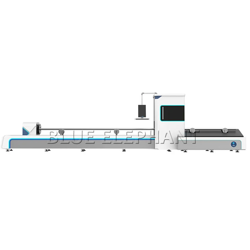 High accuracy professional cnc metal fiber laser pipe cutting machine