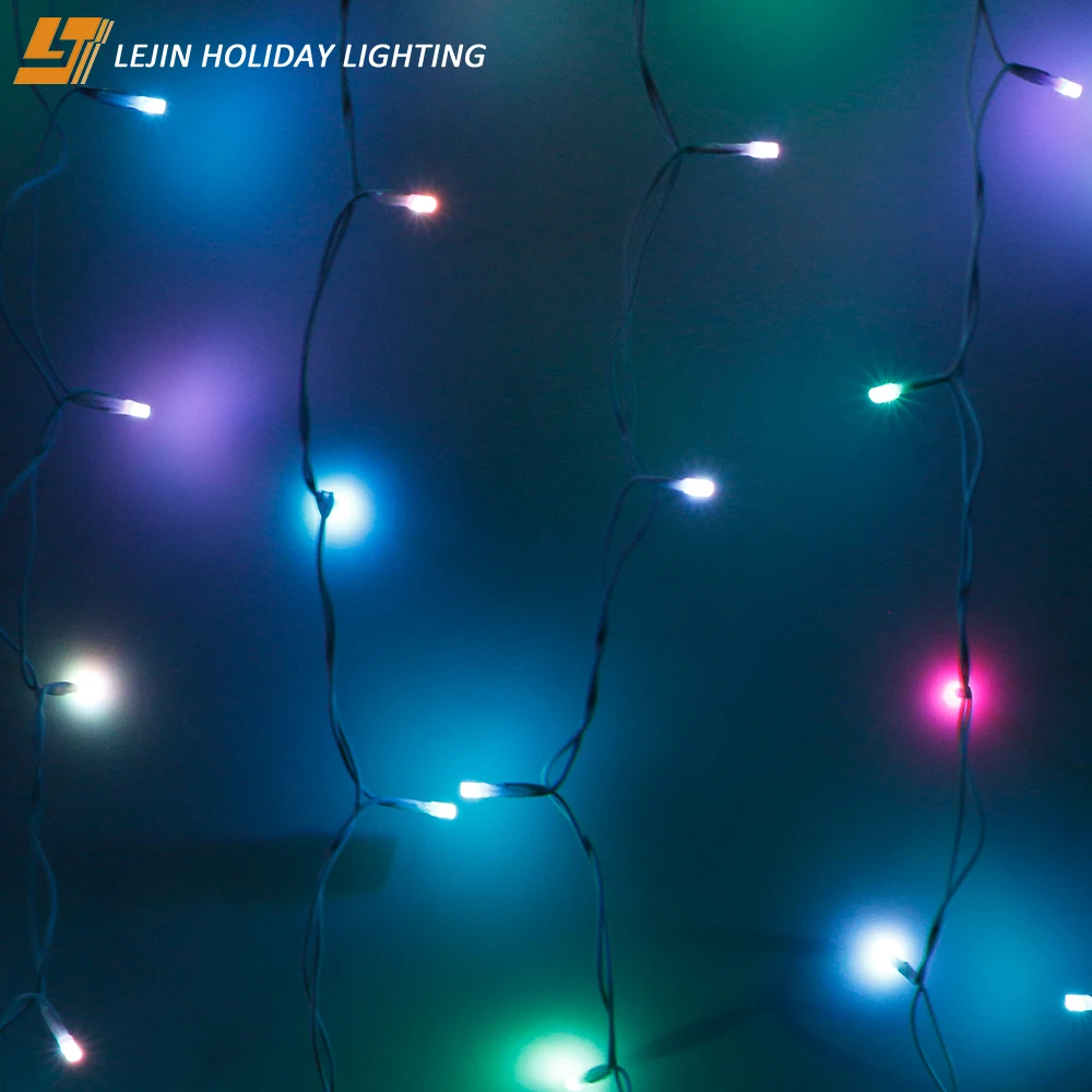 decoration color changing fairy string lighting christmas led curtain lights