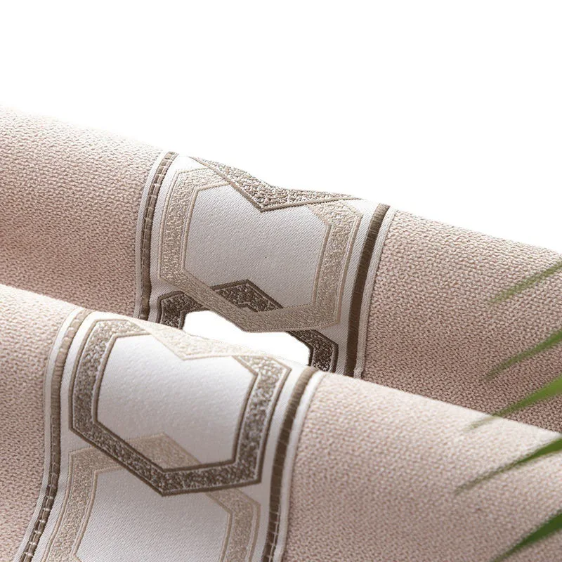 Minimalist Nordic Style Table Decor Elegant Pattern Tassel Table Cloth Jacquard Table Runner