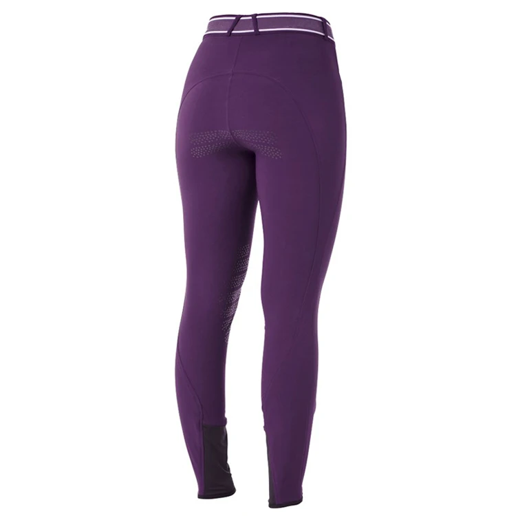 Hot Sale Breeches Nylon Jodhpurs Women Outdoor Horse Riding Pants High Waist Full Seat