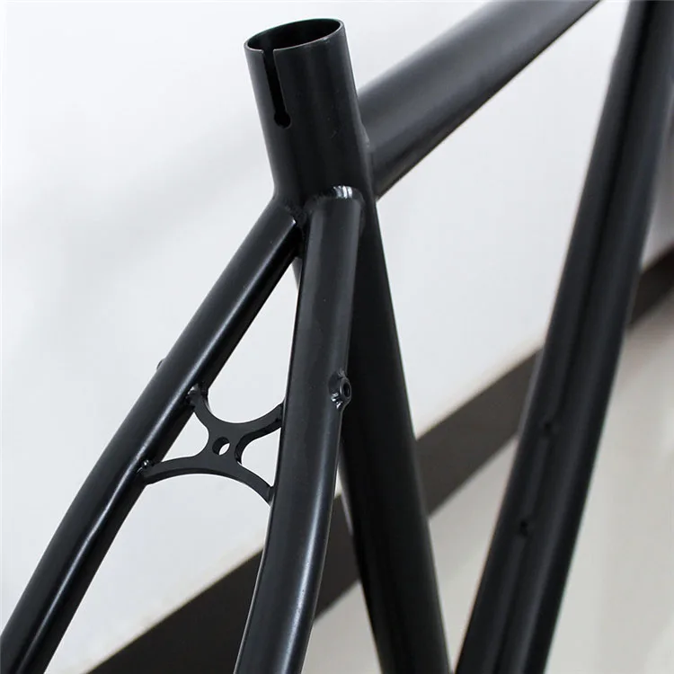 Best Custom Made Black Titanium Ti3al2.5v Road Bike Bicycles Hardtail Frame Fit For 29er