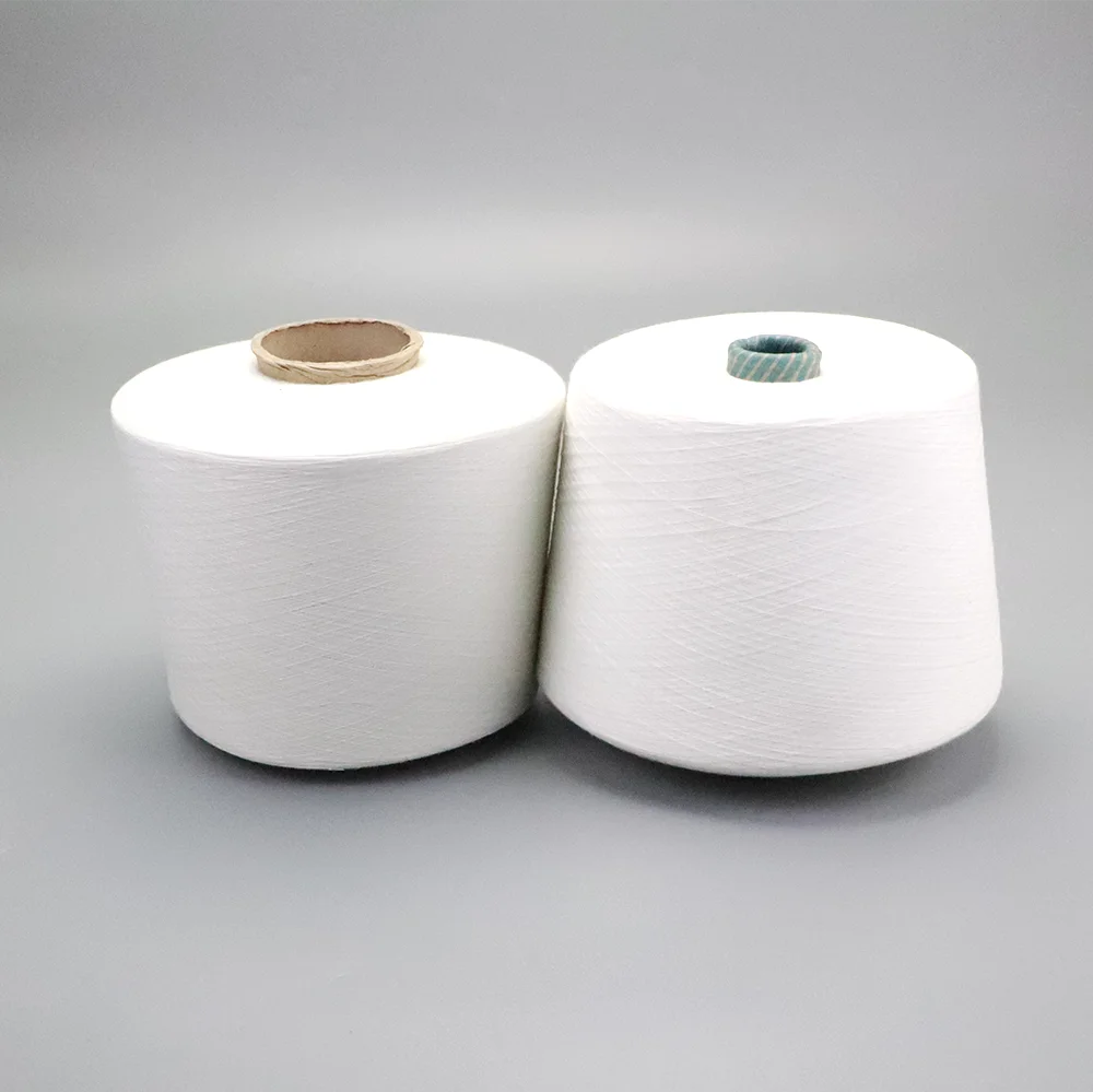 Кольцевая прядильная фабрика 21S 30S 32S 45S кольцо полиэфирная пряжа для трикотажных тканей
