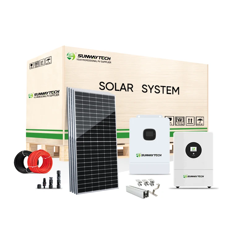 5kw 8000w 10kw 15 kw 20kw on complete solar system hybrid off grid set kit power plants manufactures