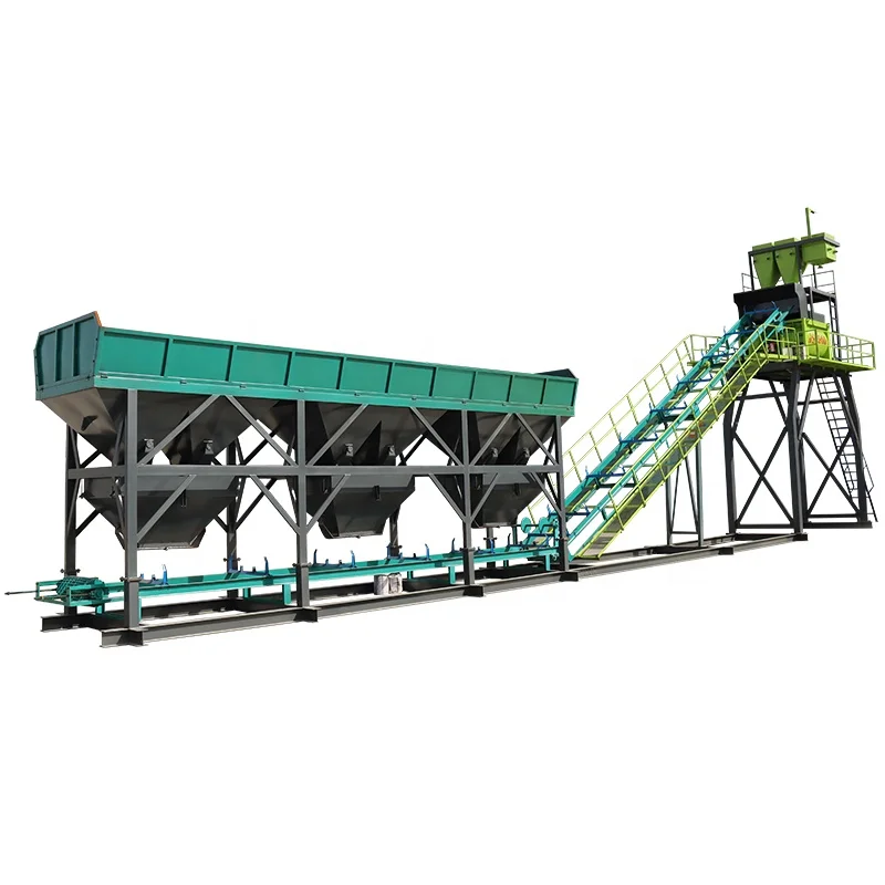 Mobile Portable Ready Mixed Capacity 50m3/h To 240m3/h Concrete Batching Plant For Sale