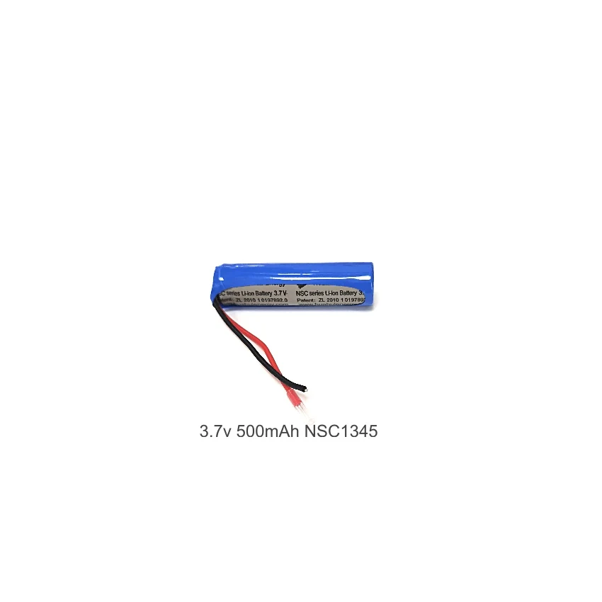 China factory supply rechargeable lithium ion battery NSC 1345 3.7v 600mAh for Electric toys