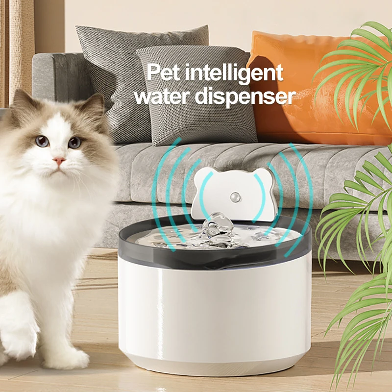 Wholesale Pet Water Dispenser Advanced Smart Keep Water Fresh Ceramic Large Capacity Cat Water Fountain Bowls