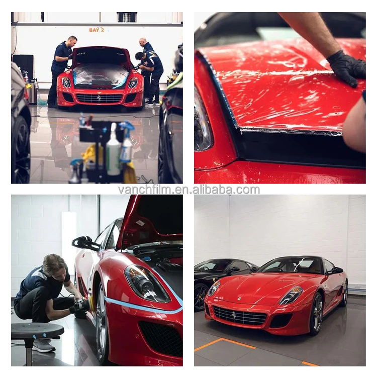 Self-repair Anti-yellowing Car Paint Protection Film V-KOOL TPU PPF Thermoplastic High Polyurethane Film