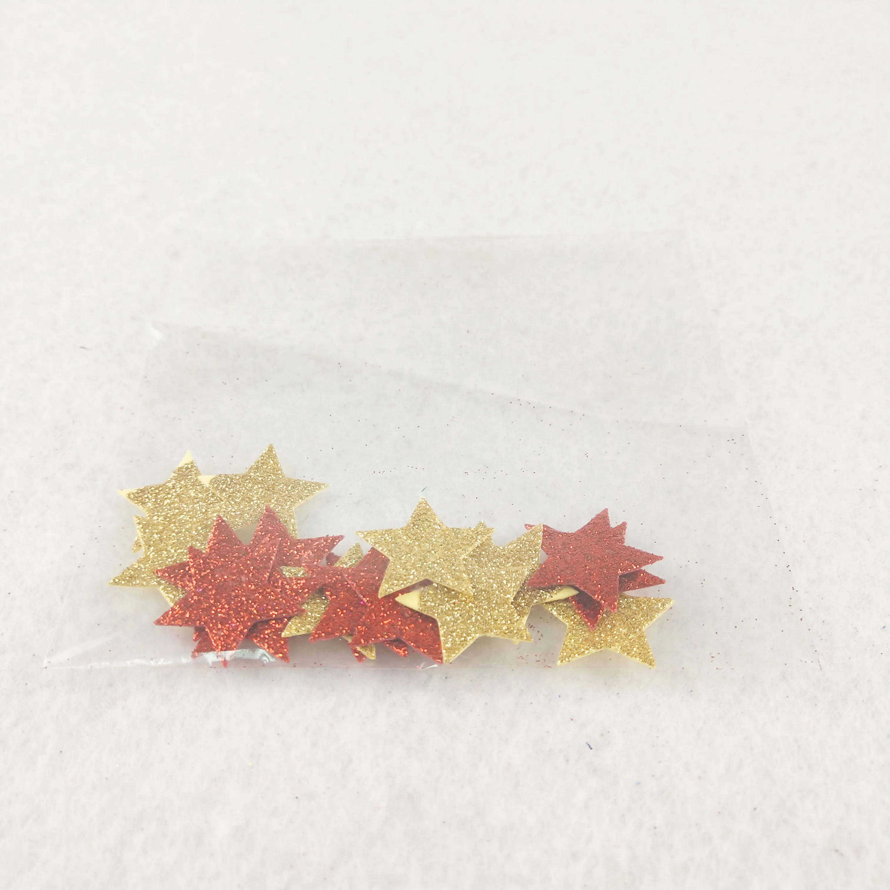 
Custom High Quality Child Kids Craft Glitter Lovely Heart Foam Sticker For Children 