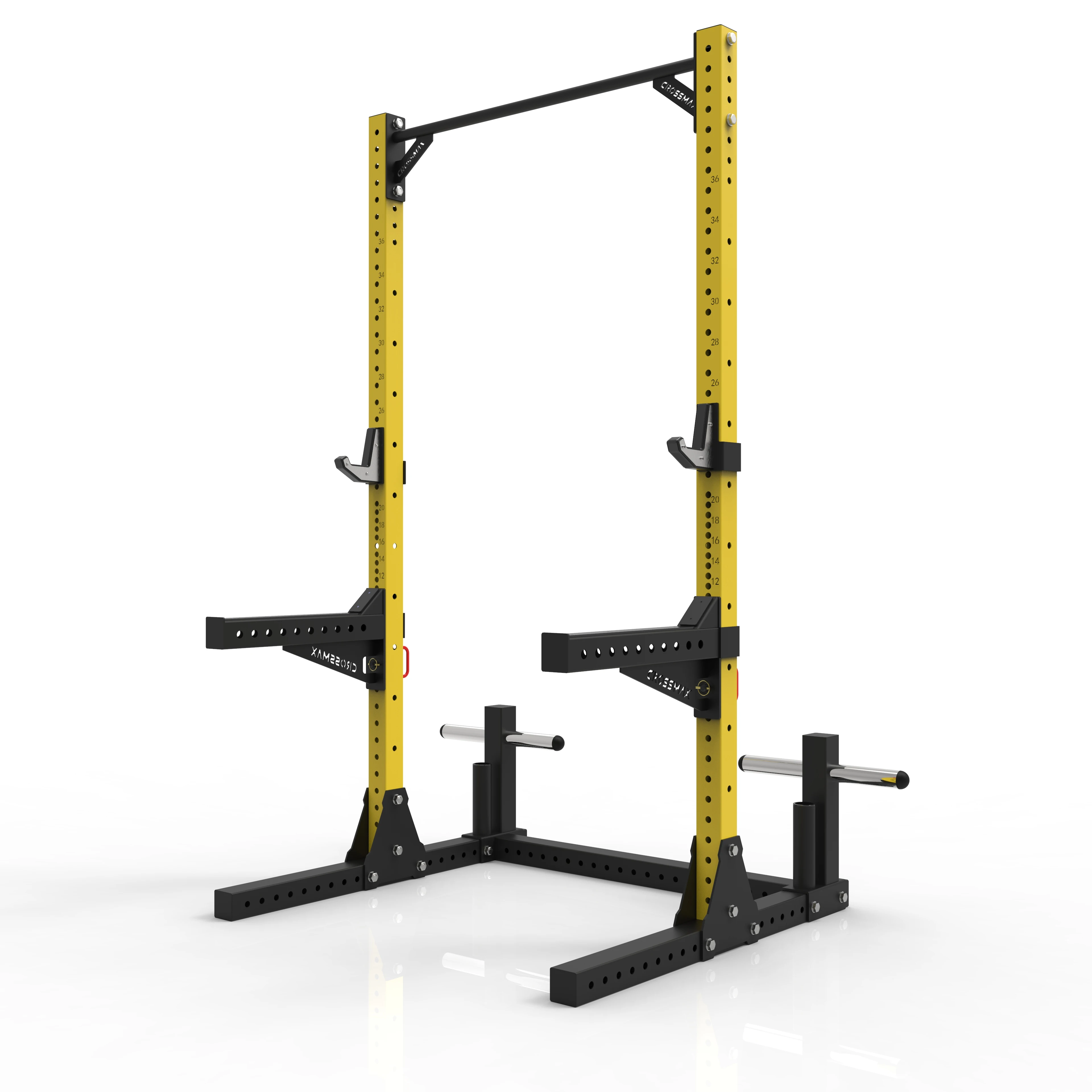 Crossmax Home Gym Equipment Barbell Power Squat Rack for Fitness