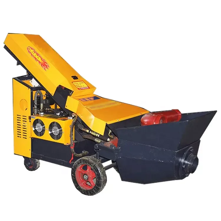 Diesel Engine Concrete Pump Small Portable Concrete Pump Remote Control For Concrete Pump Mixer