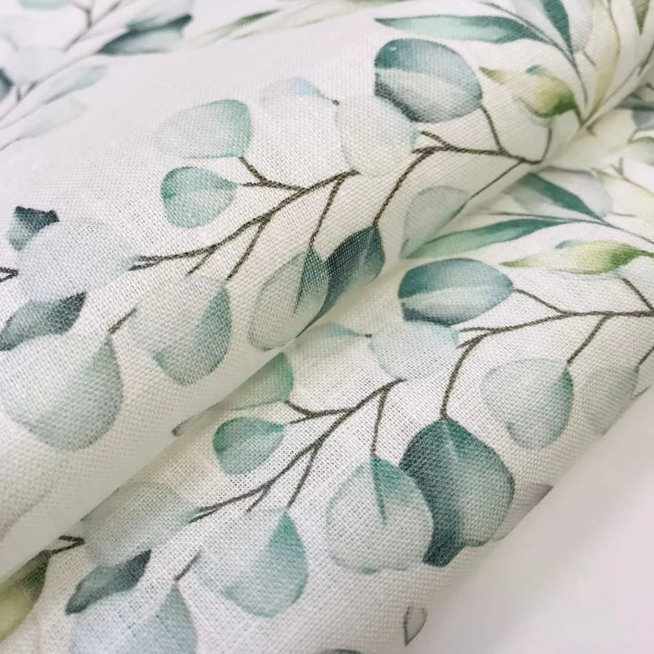 solid Linen 100% fabric natural fiber French lino linen fabric for linen casual dress shirts