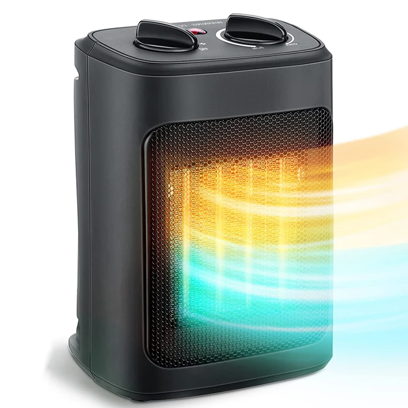 Wholesale Portable Mini Mechanical Button 1500w Indoor Fast Heating Warm Electric Space Heater
