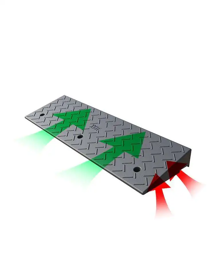 Driveway Car Safety Heavy Duty Street Portable Curb Ramp For Rolled Edge Curb