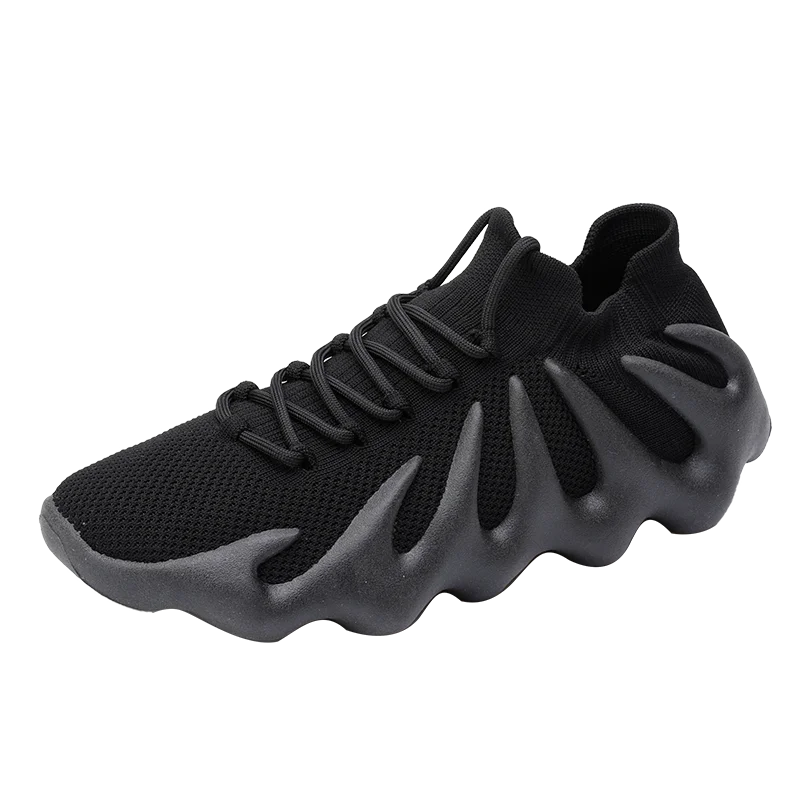  Dropshipping flying knit Volcano Bottoms yeezy 450 cloud black man sport shoe jogging walking running tennis shoes