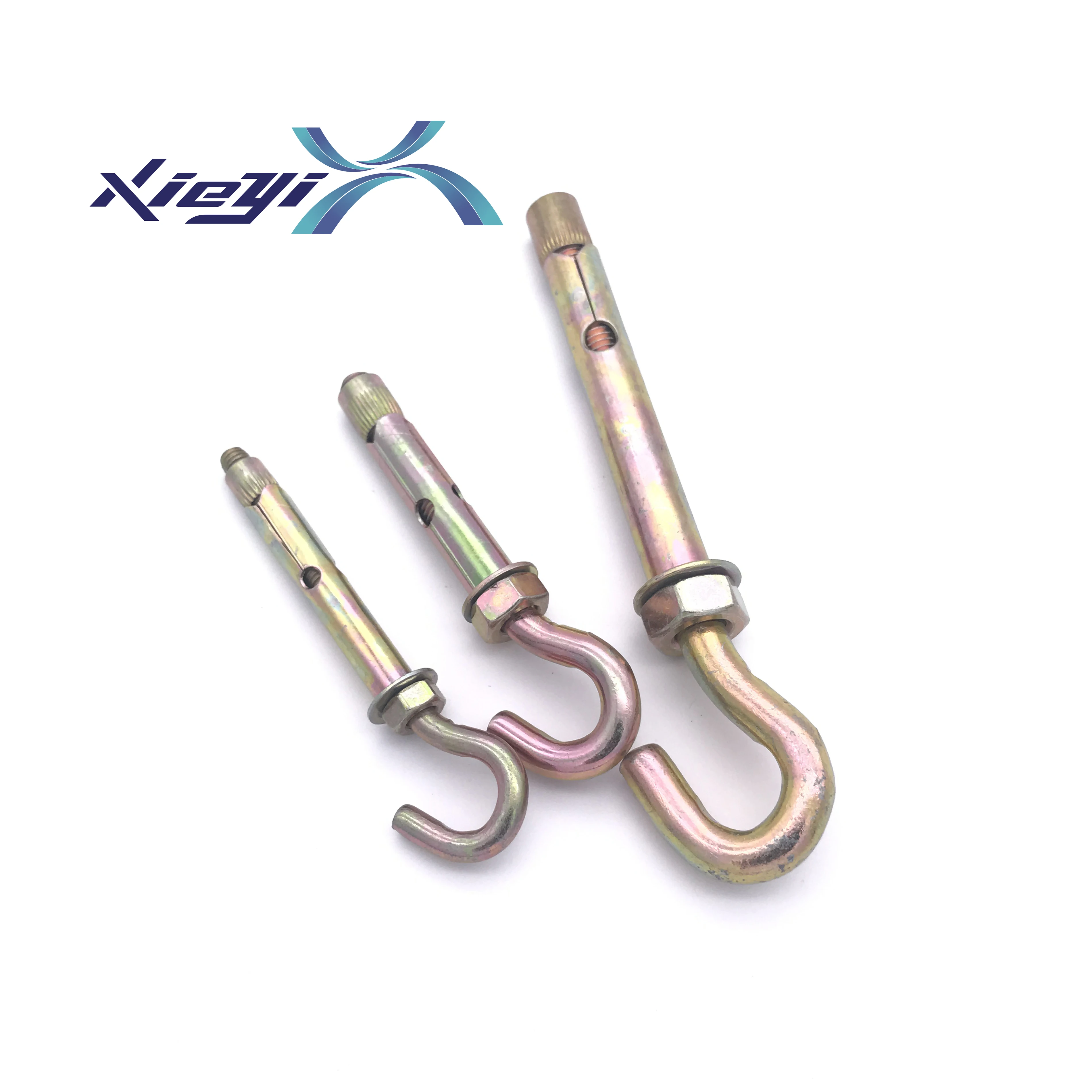 Heavy Duty One Piece Open Hook Sleeve Anchor Bolt Shield Wall Anchor Concrete Anchor Rawl Bolts