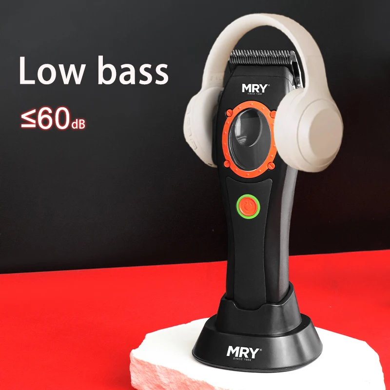 MRY Waterproof 7000rpm Professional Hair Clippers Rechargeable Hair Clippers Set High Speed LCD Display Hair Trimmer Clipper