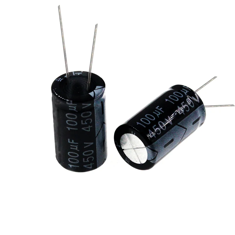 100uF 450V 100MFD 450Volts 18mm*30mm 100mf450v 450v100mf Radial Aluminum Electrolytic Capacitor