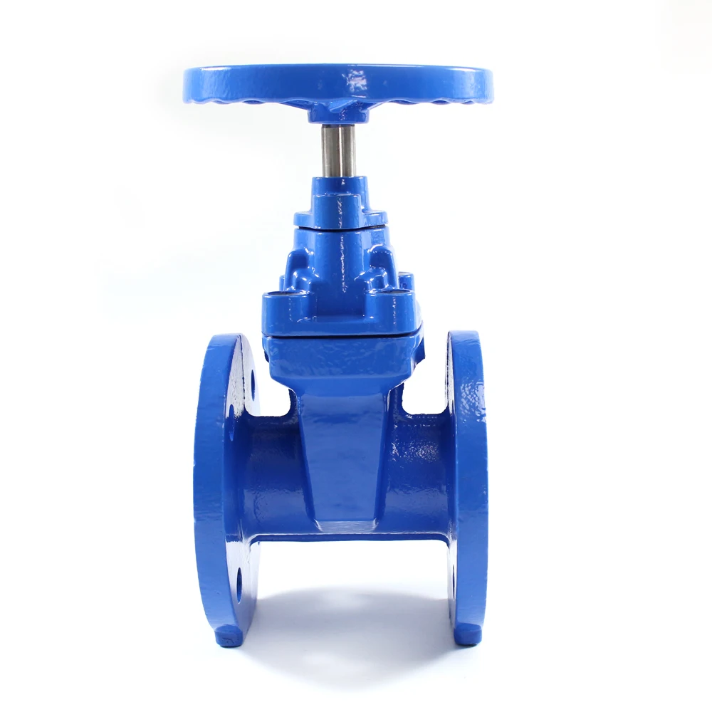 Ductile cast iron GGG50 FLG resilient wedge gate valve