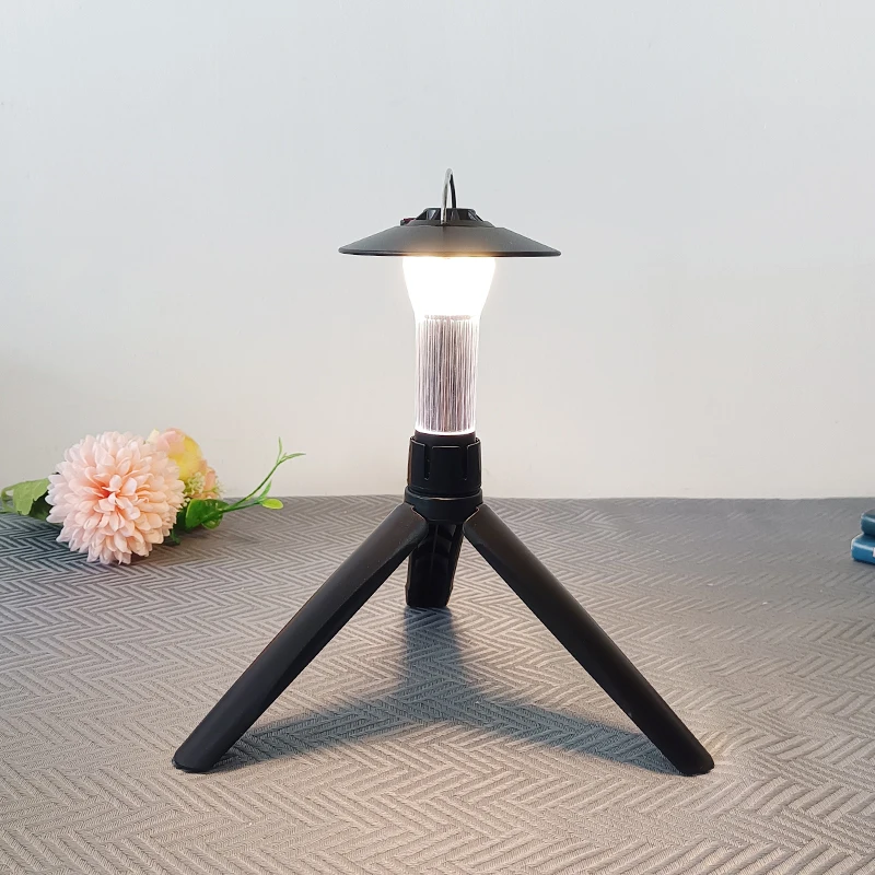 Small LED Camping Lantern Battery Powered Hanging  Lamp  Portable Waterproof Outdoor Tent Bulb