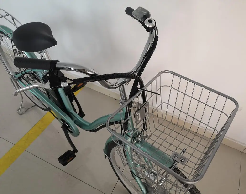 Japan market 26 inch Electric Pedelec 250W 36V electric bicycle with single speed