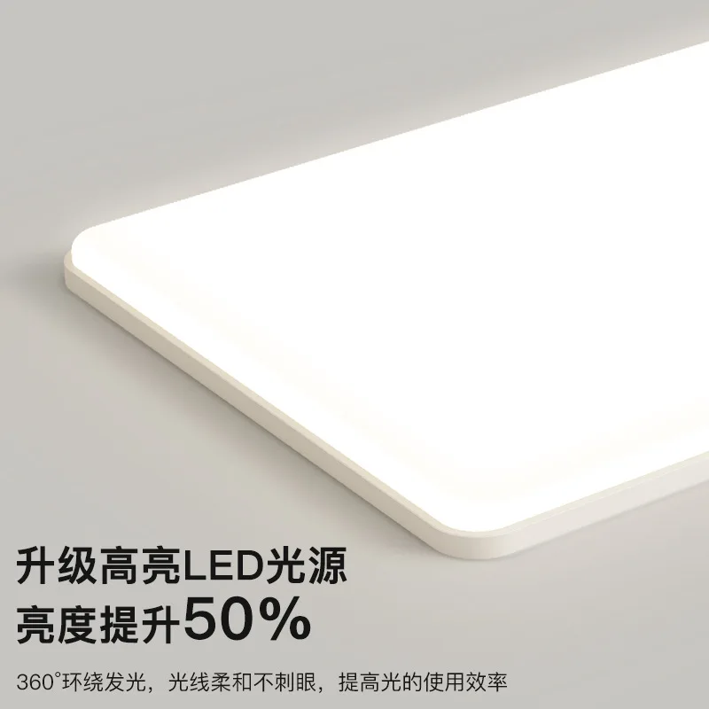 Ultra-thin Led Ceiling Lamp Modern Simple Full Spectrum Living Room Bedroom Main Zhongshan Home Decoration Lighting