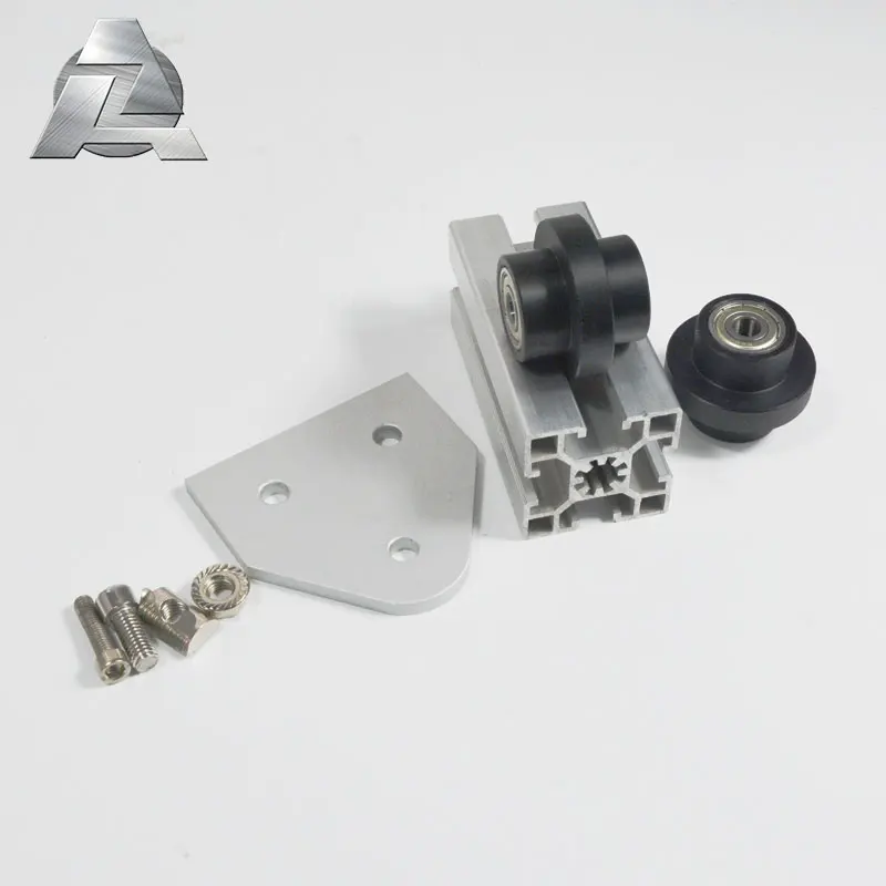 Промышленный производитель Т-образный слот тип колеса нейлоновый материал роликовый гусеничный подшипник для разъема 8 мм