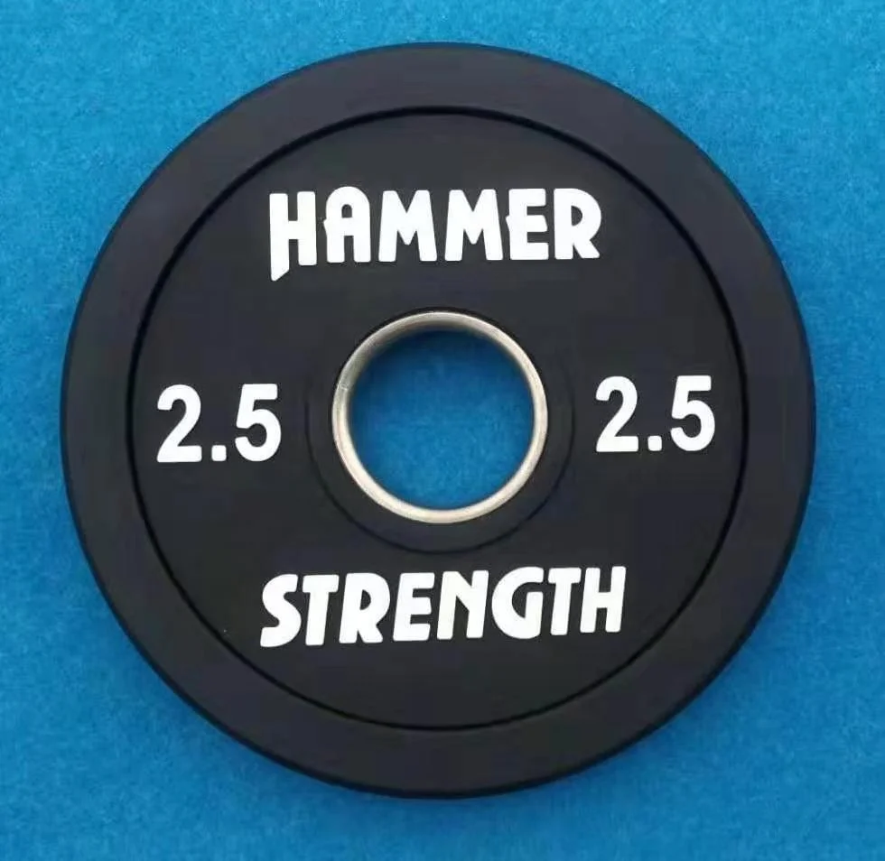2024 KIC Fitness Rubber Coated Weight Plate with Customized Logo