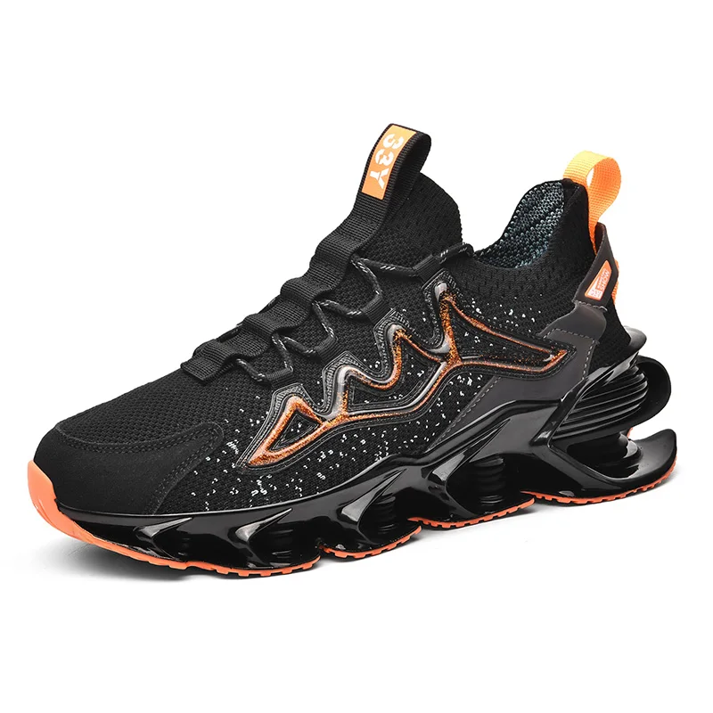 Новинка 2021, дышащие мужские светящиеся легкие модные кроссовки Ready to Ship, повседневные спортивные беговые кроссовки