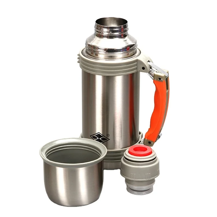 Shengming Bullet shape Pour Over Coffee Kettle Built-in Thermometer - For Hand Drip water bottle stainless steel thermos flasks