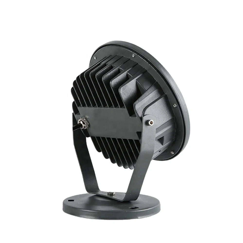 DMX512 Control RGB Changing Round Shape LED Outdoor Flood Light 36w