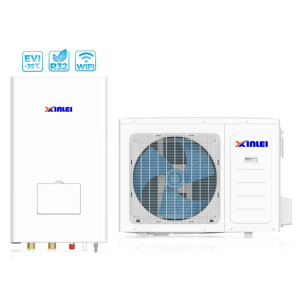 EVI -35 degree centigrade Inverter Air to Water Heat Pump Electric Water Heaters Heat Pump R32
