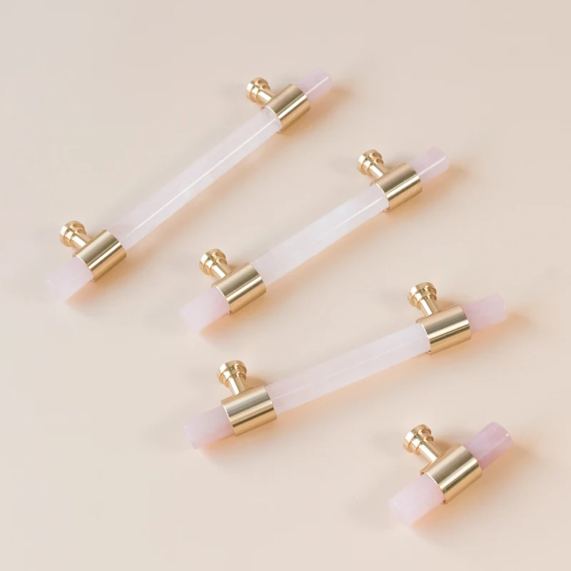 High quality brass crystal handles Home decoration and furniture cabinet handles