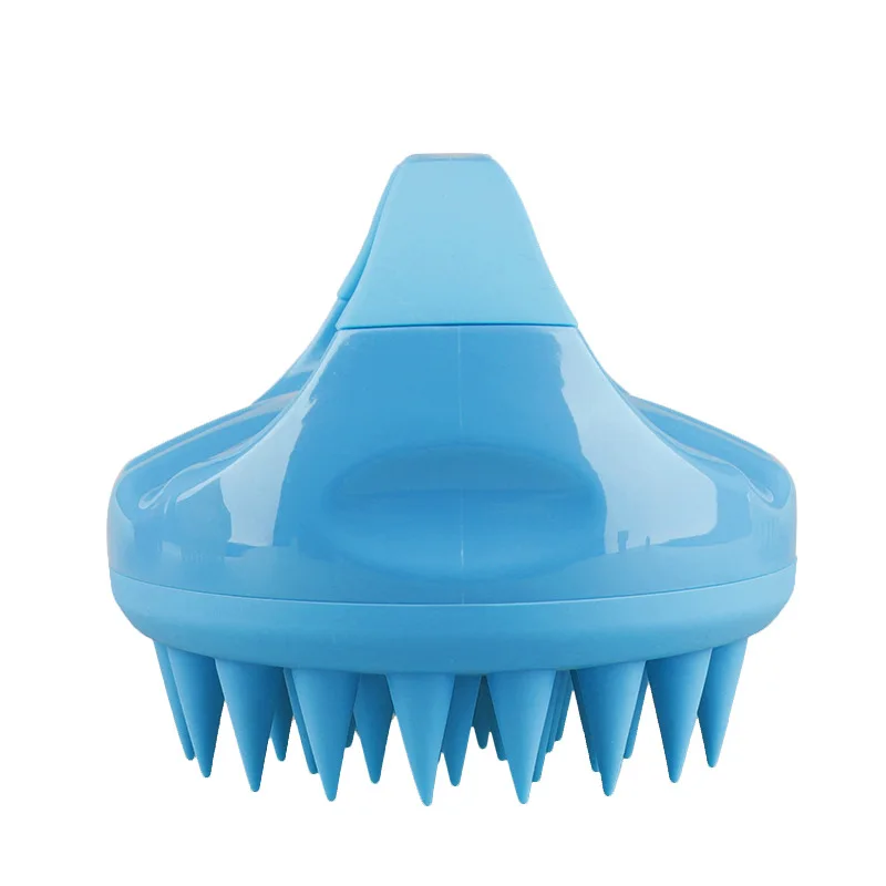 Customize logo manual Scalp Massager silicone Shampoo Brush for Scalp Relaxing, Exfoliate and Remove Dandruff Hair Growth