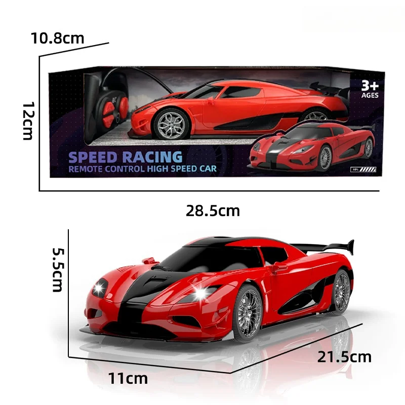 1:18 4CH Cool sport best remote control racing mini car toys for kids