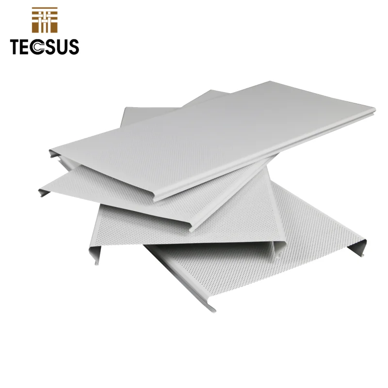 Hot Selling Supplier Aluminum S Shaped Perforated Strip Panel Ceiling Aluminum Sheet Metal Linear Ceiling