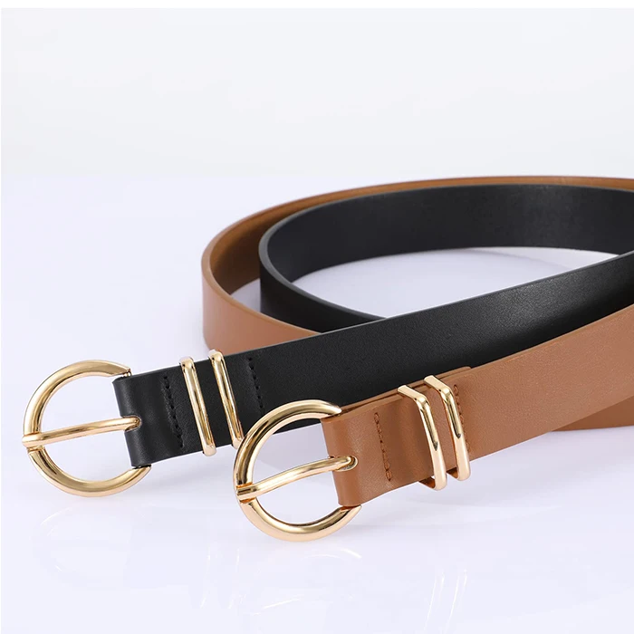 Jeans Dresses Pants Ladies Colorful Decorative Ladies PU Leather Belts For Fashion Vintage Women Waist Belts