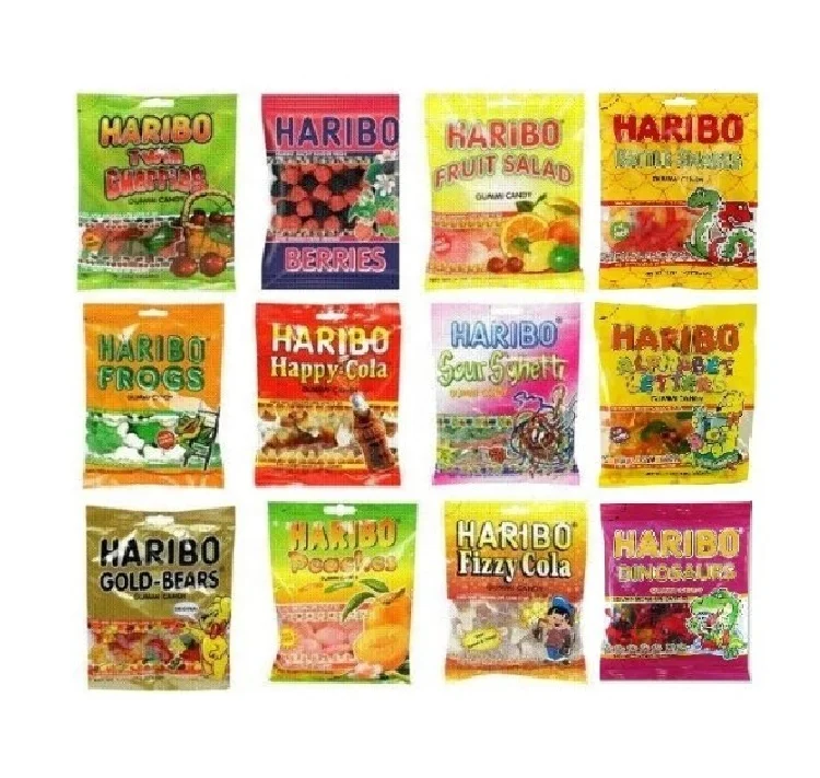 
Halal Gummy Gummies Candy Assorted Variety (Pack of 12) 