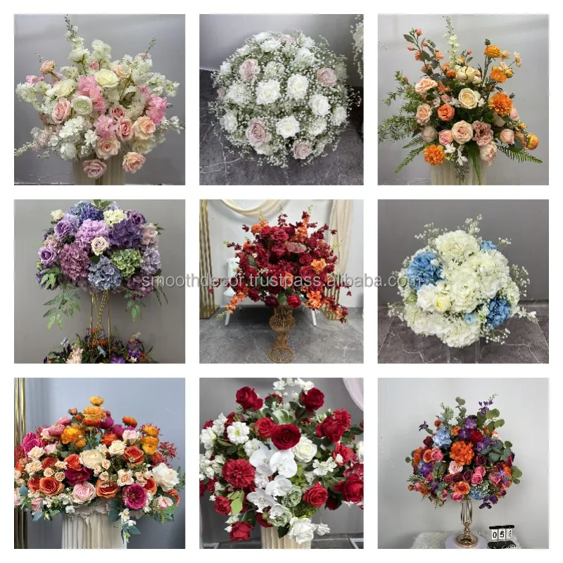 SMOOTH Pink Artificial Flower Garland  Competitive Price Flower Garland for Decoration