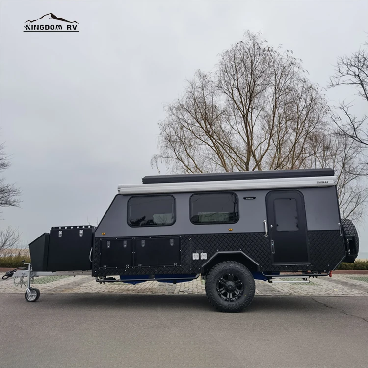 Travel trailer camper 18ft hardtop off road caravan camper van caravan motorhome