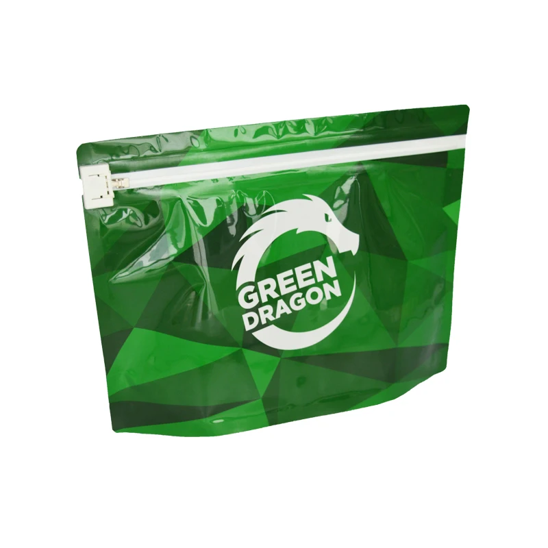 Child Resistant/ Custom Printed Child Proof Smell Proof Mylar Zipper Pouch Bag