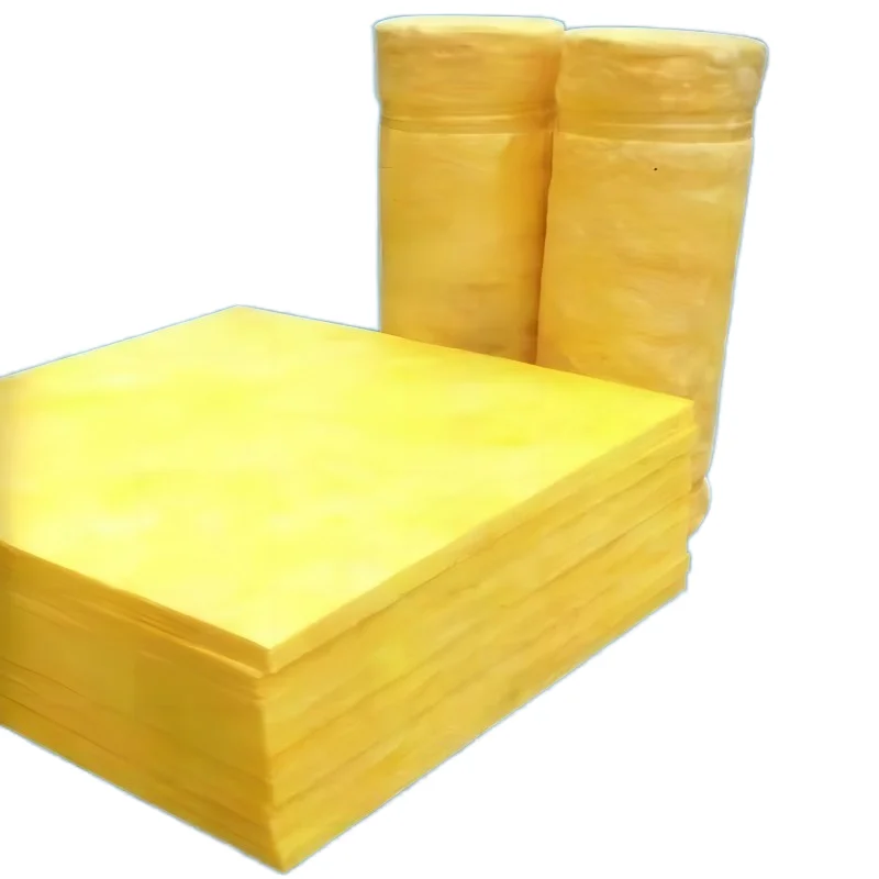 Industrial Design Thermal Insulation Roll Sound Absorbing Underlay Glass Wool Sheets R11 Fiberglass Plastic Insulation Panel
