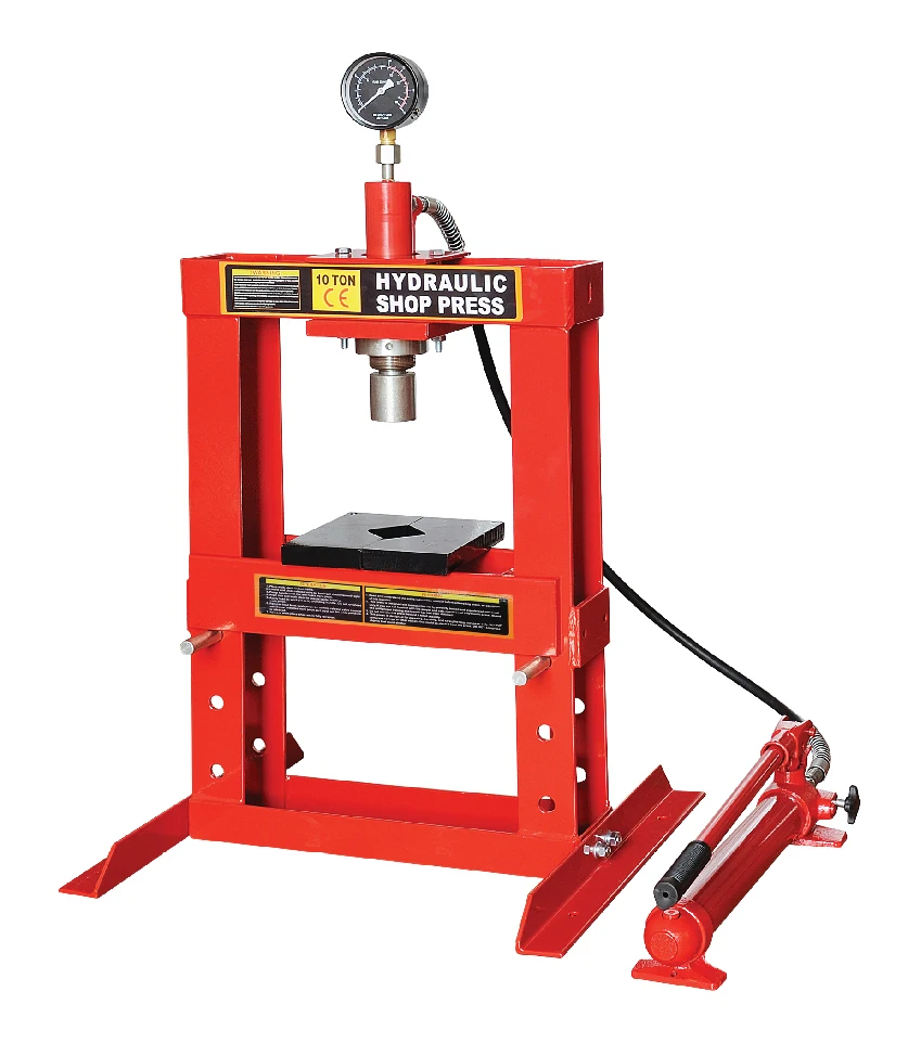 Osate 10Ton Hydraulic Shop Press with Hand Pump