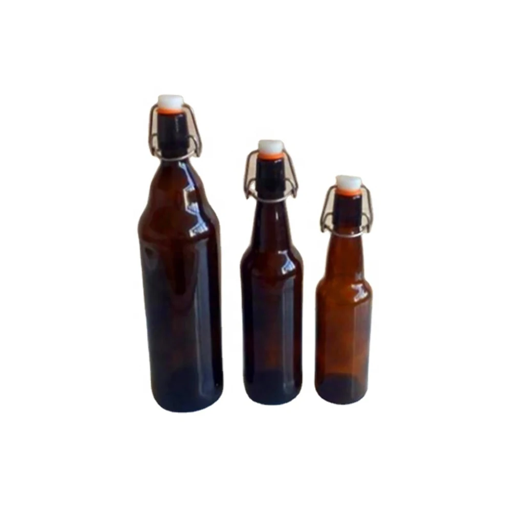 Highly Recommended Reusable Beer Glass Bottle Brown for Store Beer