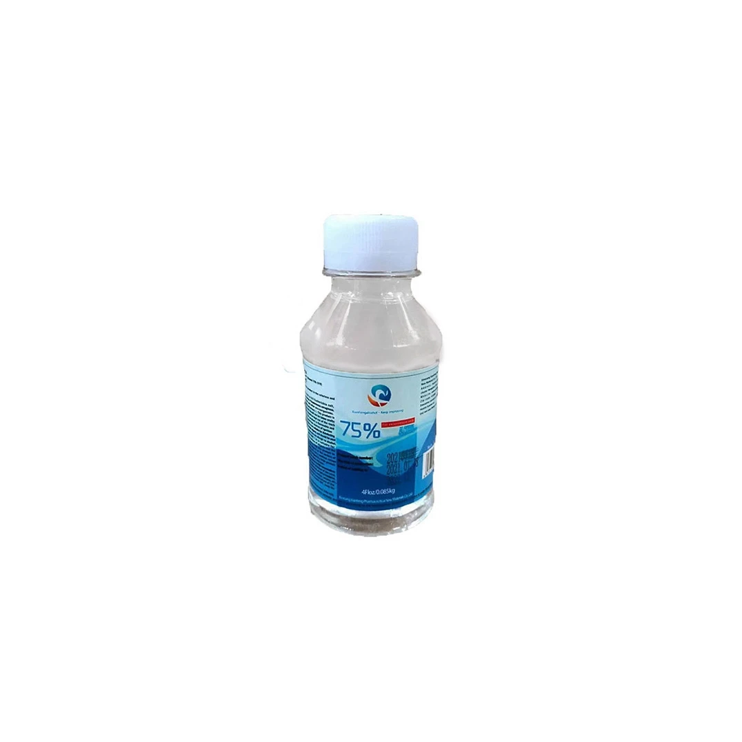 Rubbing Colorless Food Grade High Quality Alcohol Bottle 75% For Sale