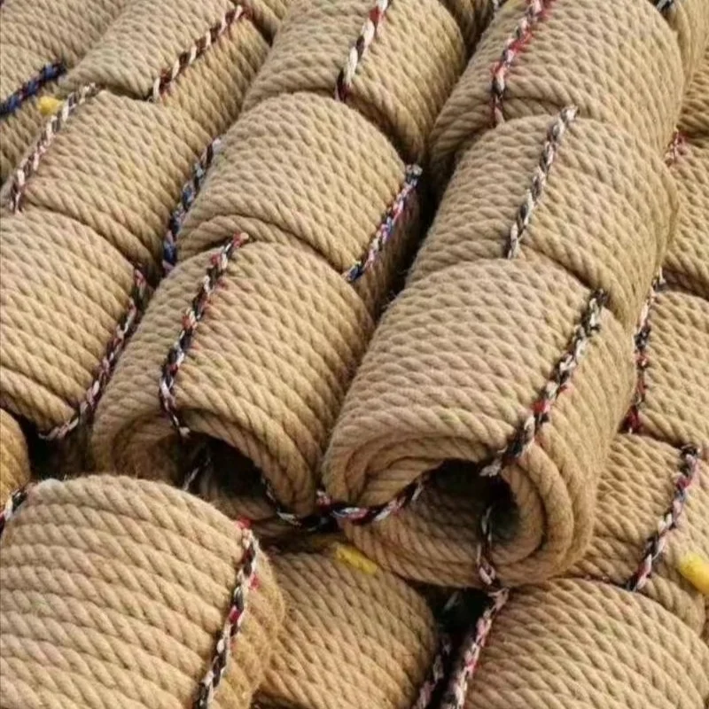 Factory Direct Thickness Natural Jute Rope Twisted Manila Rope Hemp Rope For Wedding Home Craft DIY Handmade Accessory Supplier