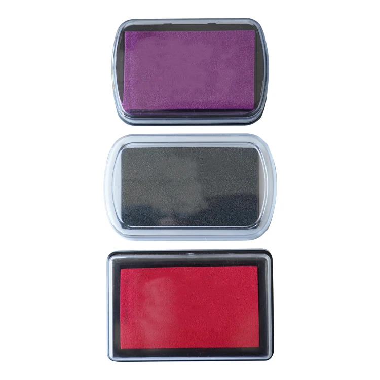 Non-Toxic and Acid-Free Lasting Refill Ink Toy Stamp Pad Kids Craft Stamp Ink Pad set