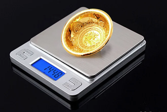 Cooking Measure Tool Stainless Steel Digital weight kitchen Pocket Jewelry Scale 3kg 0.1g
