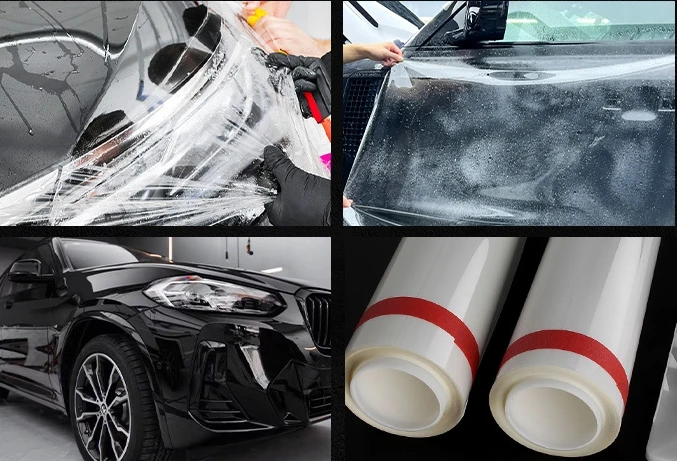 1.52*15m Auto-repair Ppf Car Painting Film Scratch Protection Film For Car Body